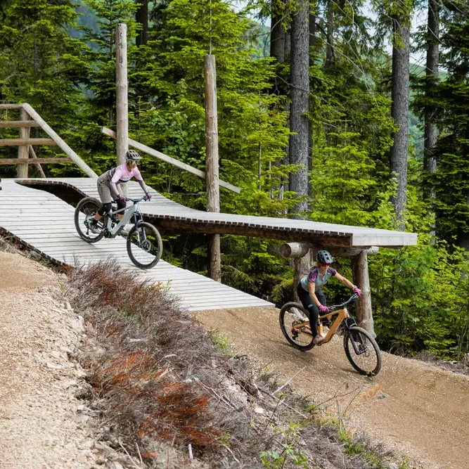 Pokročilí — Bike škola Riders Park Donovaly