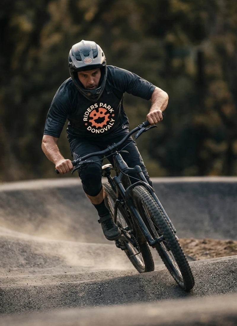 Pump Track, betónový okruh